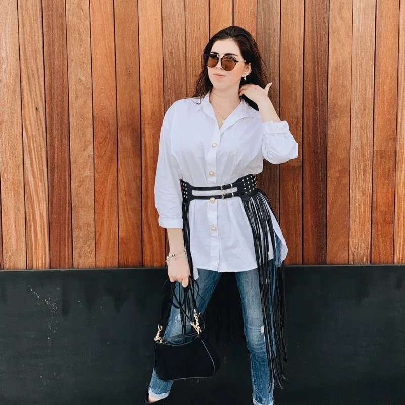 Camisa Blanca de Shein