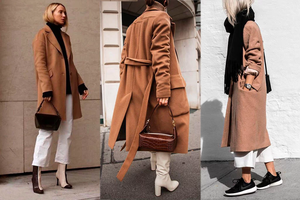 El Abrigo color Camel de moda en 2020