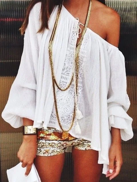 Camisola estilo boho