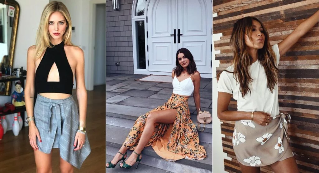 Falda tipo Pareo Tendencia Primavera 2021