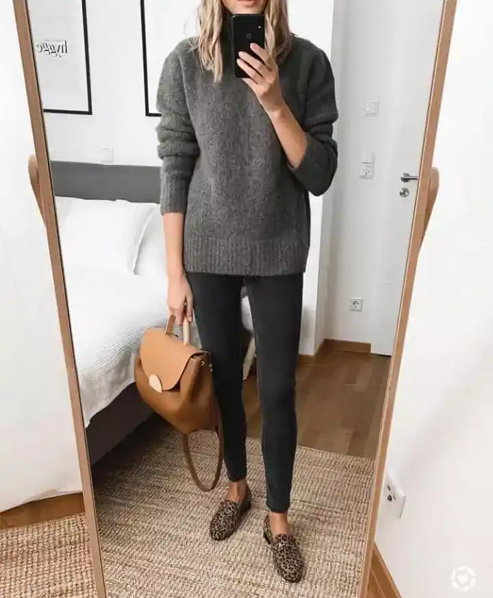 Sencillo look entretiempo